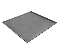 Лист подовый плоский стальной 600×550×20